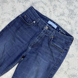 7 For All‎ Man Kind Women's B(air) The High Waist Skinny Jeans Size 25 Stretch
